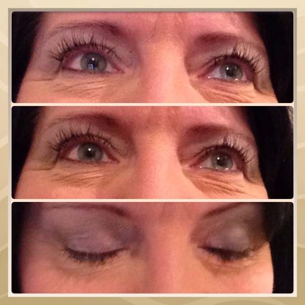 Eye lashes done & love them!